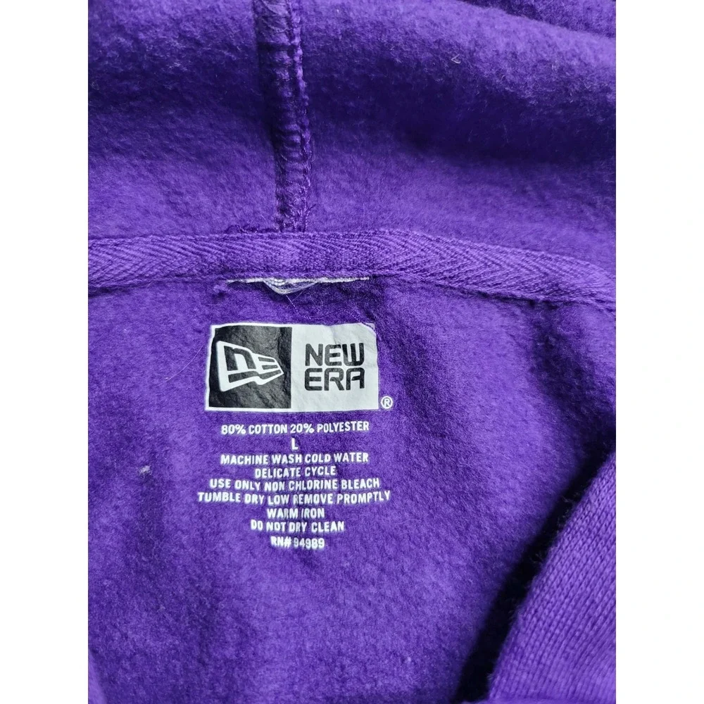 New‎ Era San Antonio Spurs Women's Purple Hoodie Large NBA Basketball